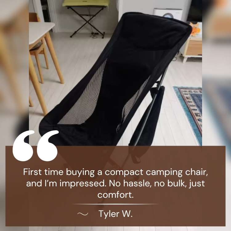 Lightweight Compact Folding Chair for Outdoor Activities