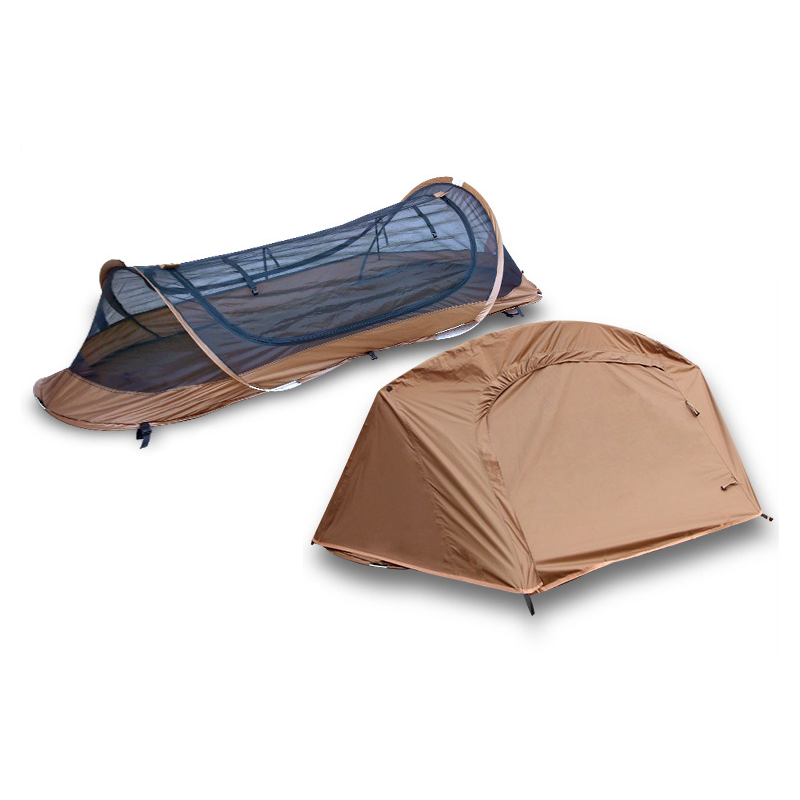Instant Pop-Up Bivy Tent for Solo Camping Setup