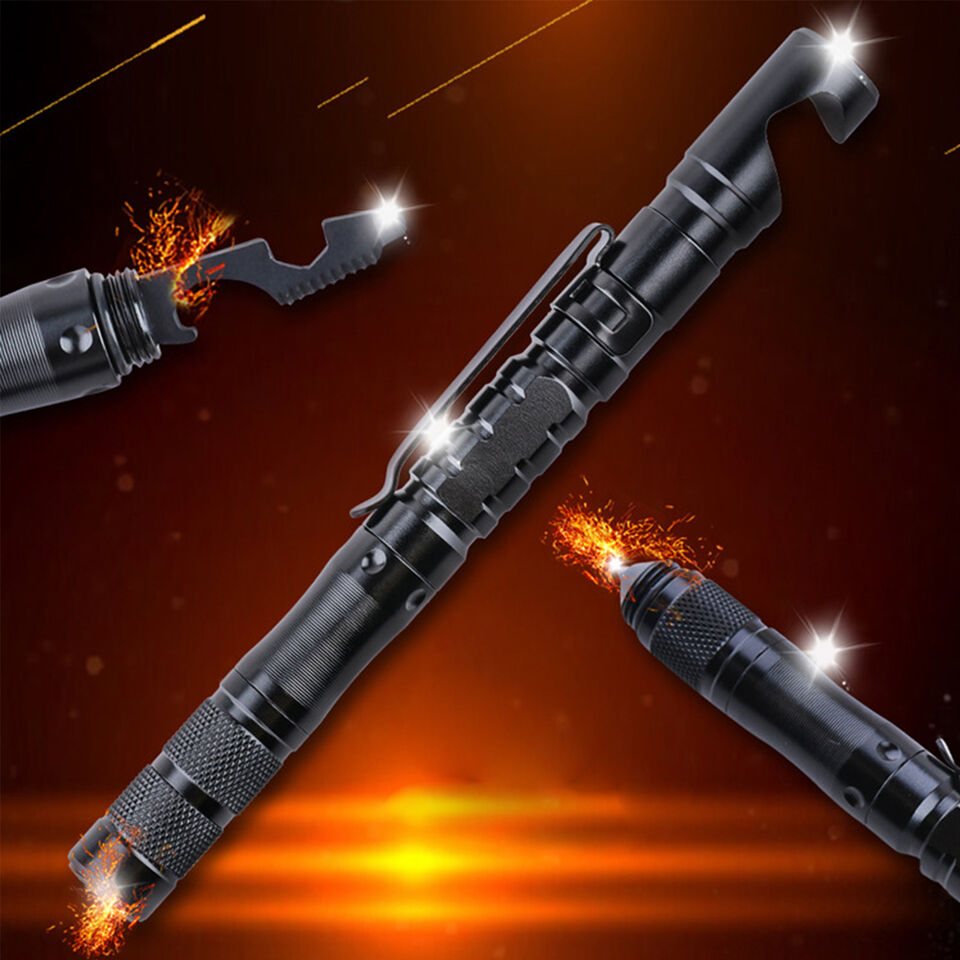Survival Tool Pen with 11 Functions for Tactical Use