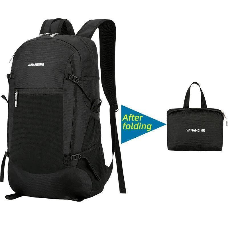 Lightweight 18L Collapsible Backpack for Outdoor Activities and Travel