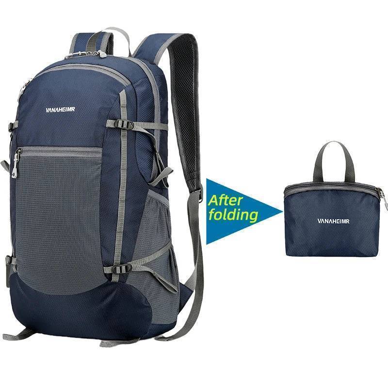 Lightweight 18L Collapsible Backpack for Outdoor Activities and Travel