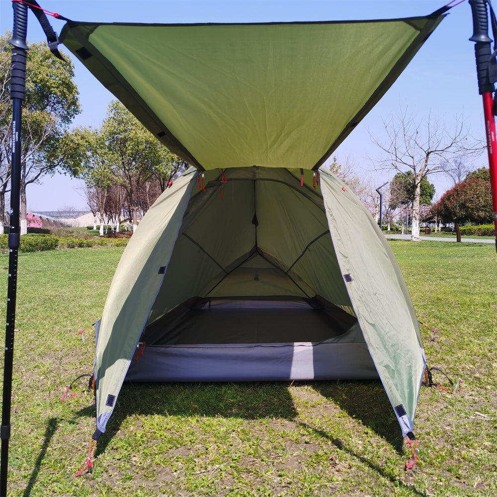 All-Season Waterproof Tent for 2-3 Campers