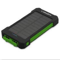 Solar Charger Power Bank 20000mAh with Built-in Flashlight
