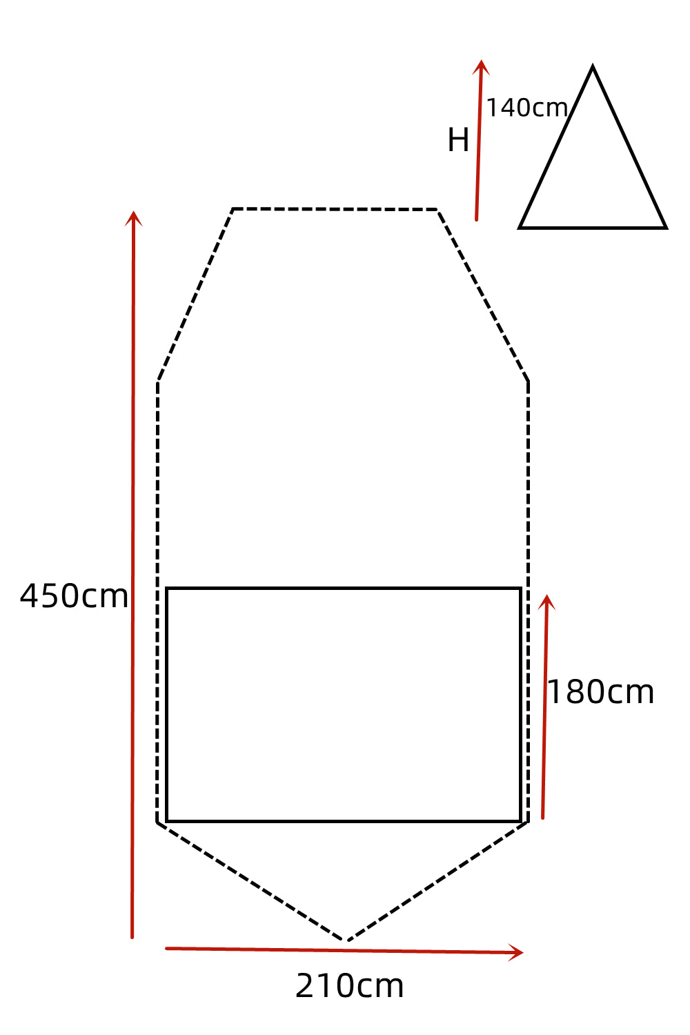Lightweight Waterproof Tent for 3 Campers