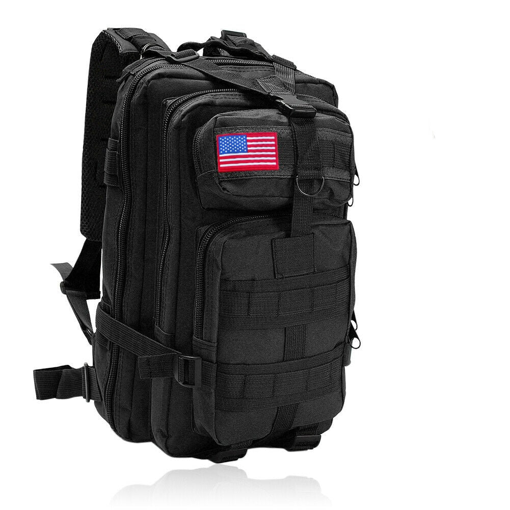 30L Tactical Rucksack - Waterproof Military Backpack