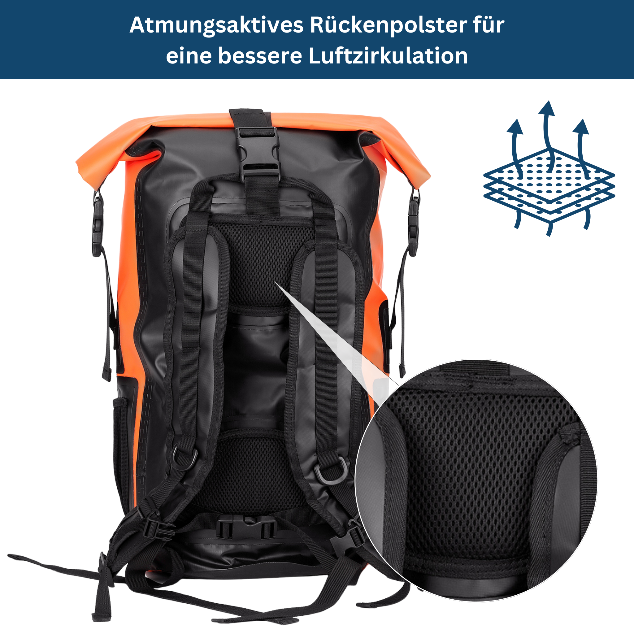 35L Outdoor Backpack - Waterproof Travel Gear