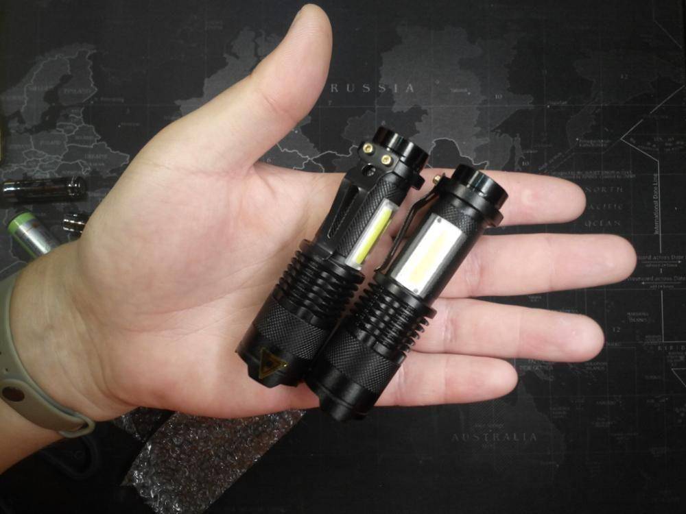 Compact Portable Tactical Flashlight - 3800 Lumens LED