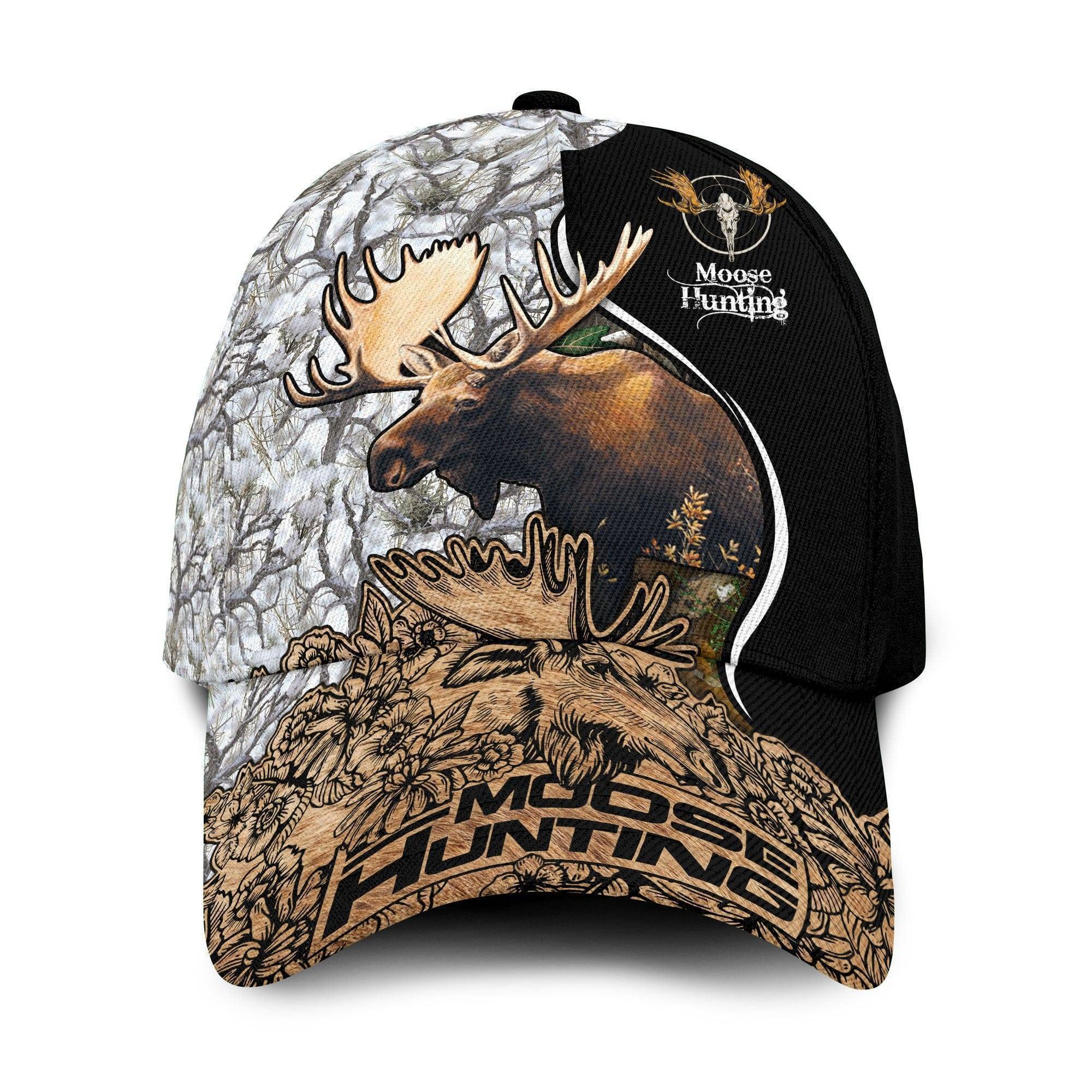 Baseball Cap featuring 3D Deer Hunter Design