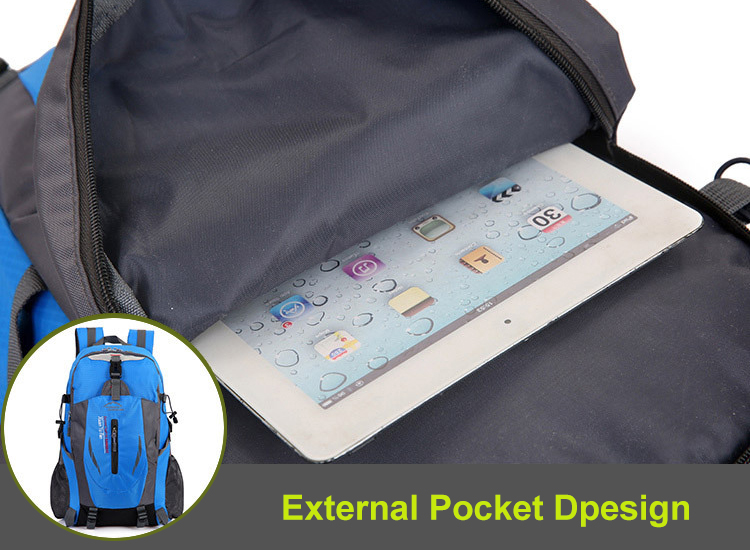 Waterproof 40L Backpack for Hiking and Travel