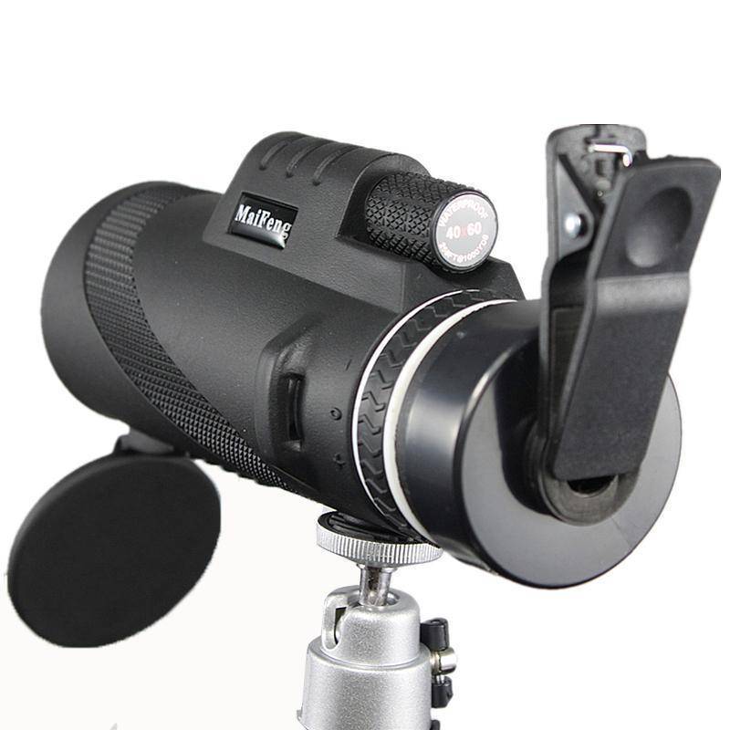 Monocular Telescope with Dual Focus - 40x60 Magnification