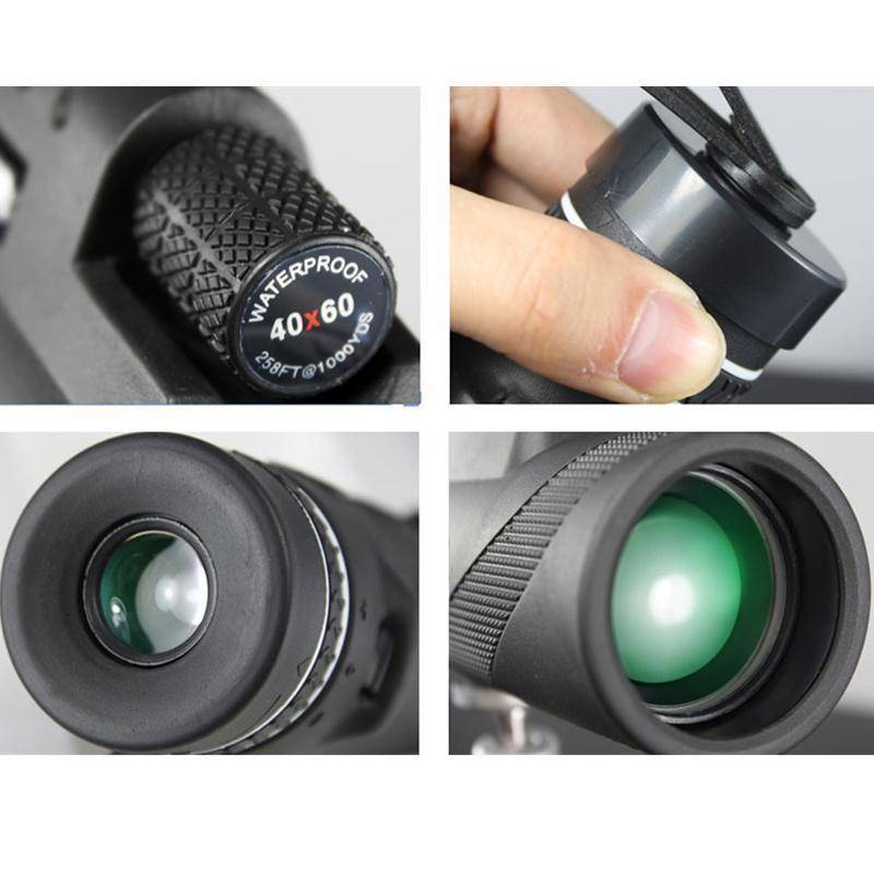 Monocular Telescope with Dual Focus - 40x60 Magnification