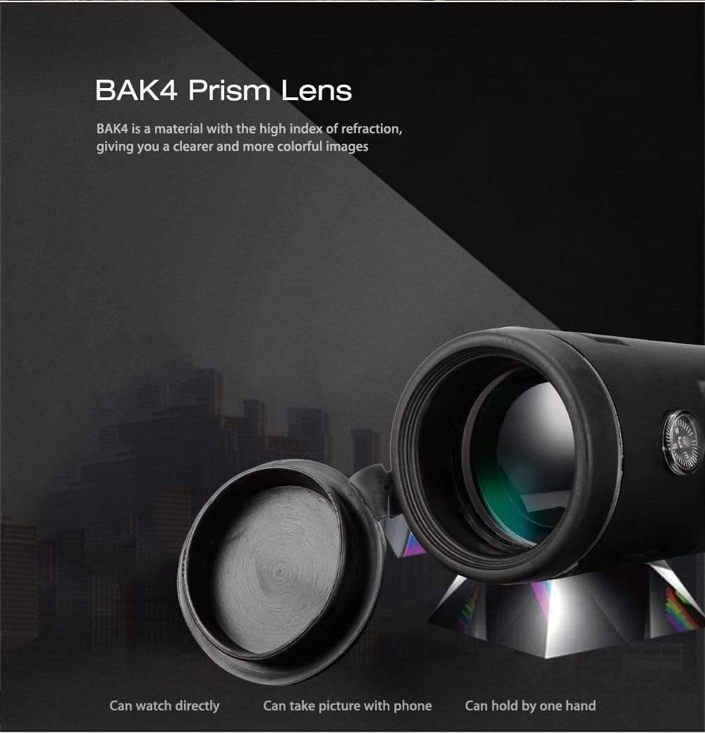 Monocular Telescope with Dual Focus - 40x60 Magnification