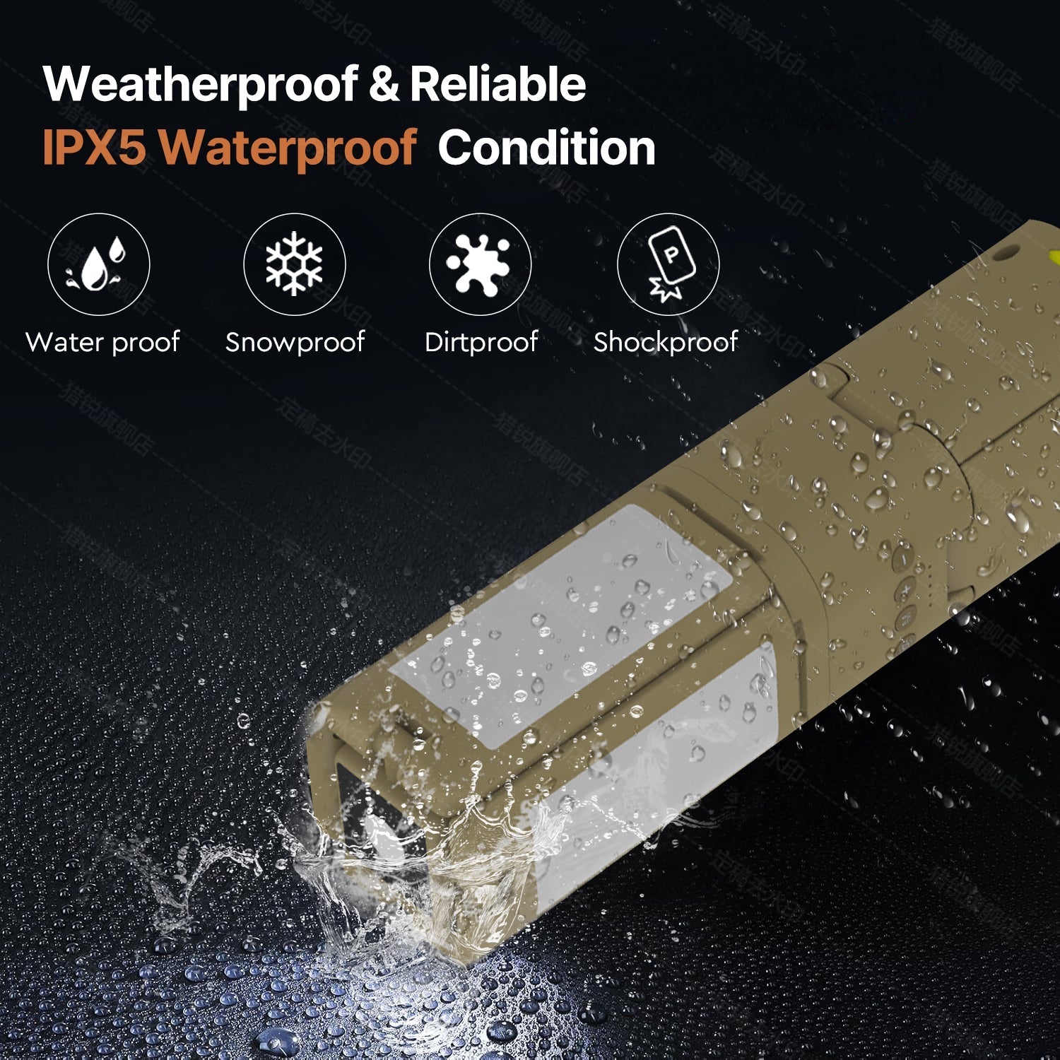Telescopic Light for Camping - 4800 Lumens Brightness