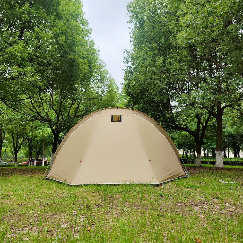 Tunnel Tent for 6 People with Canopy for Camping