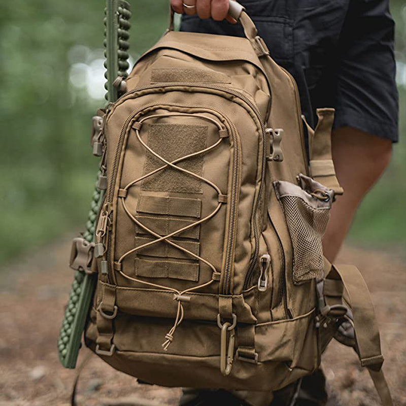 Expandable 60L Tactical Backpack for Outdoor Adventures