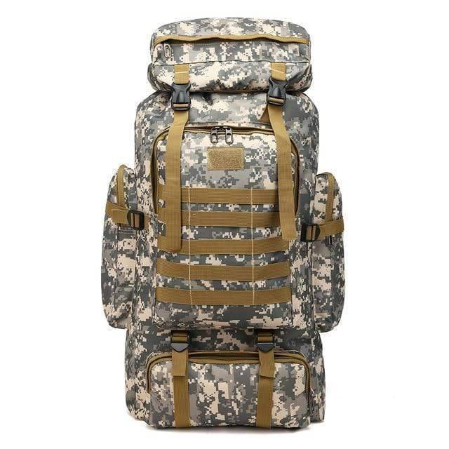 Outdoor Adventure Backpack - 60L Tactical Gear for Exploration