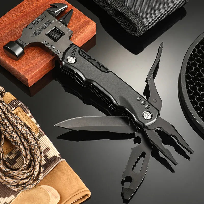 Multifunctional Survival Pliers with Hammer - 7 Tools in One