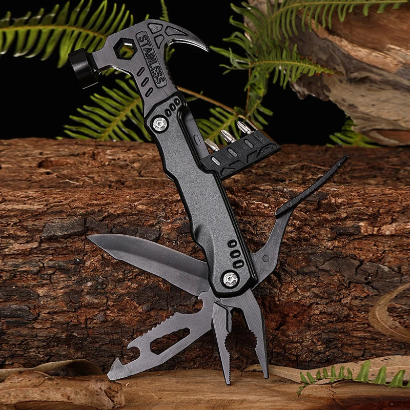 Multifunctional Survival Pliers with Hammer - 7 Tools in One