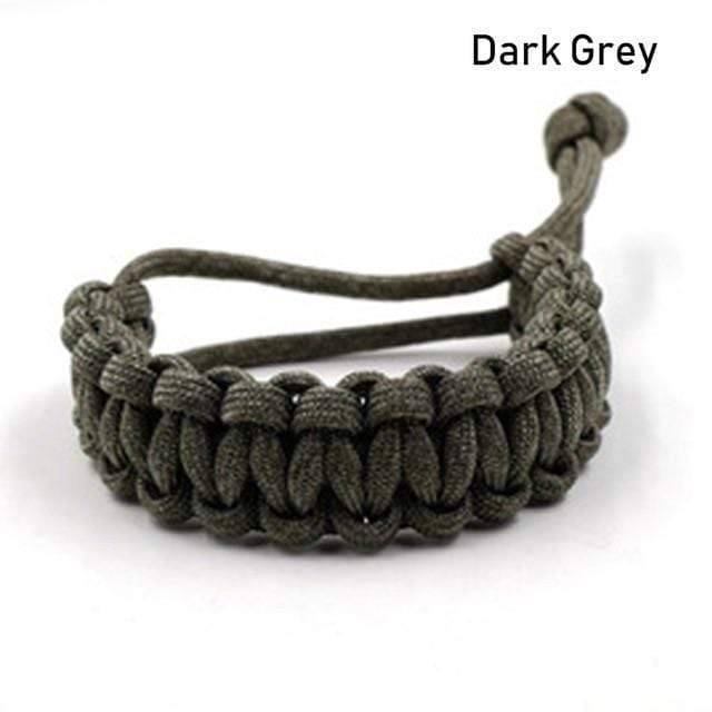 Survival Bracelet with Adjustable Paracord Design