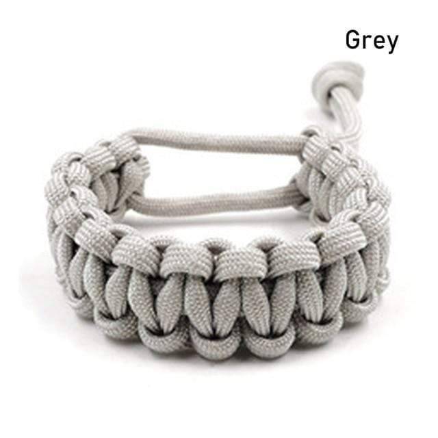 Survival Bracelet with Adjustable Paracord Design