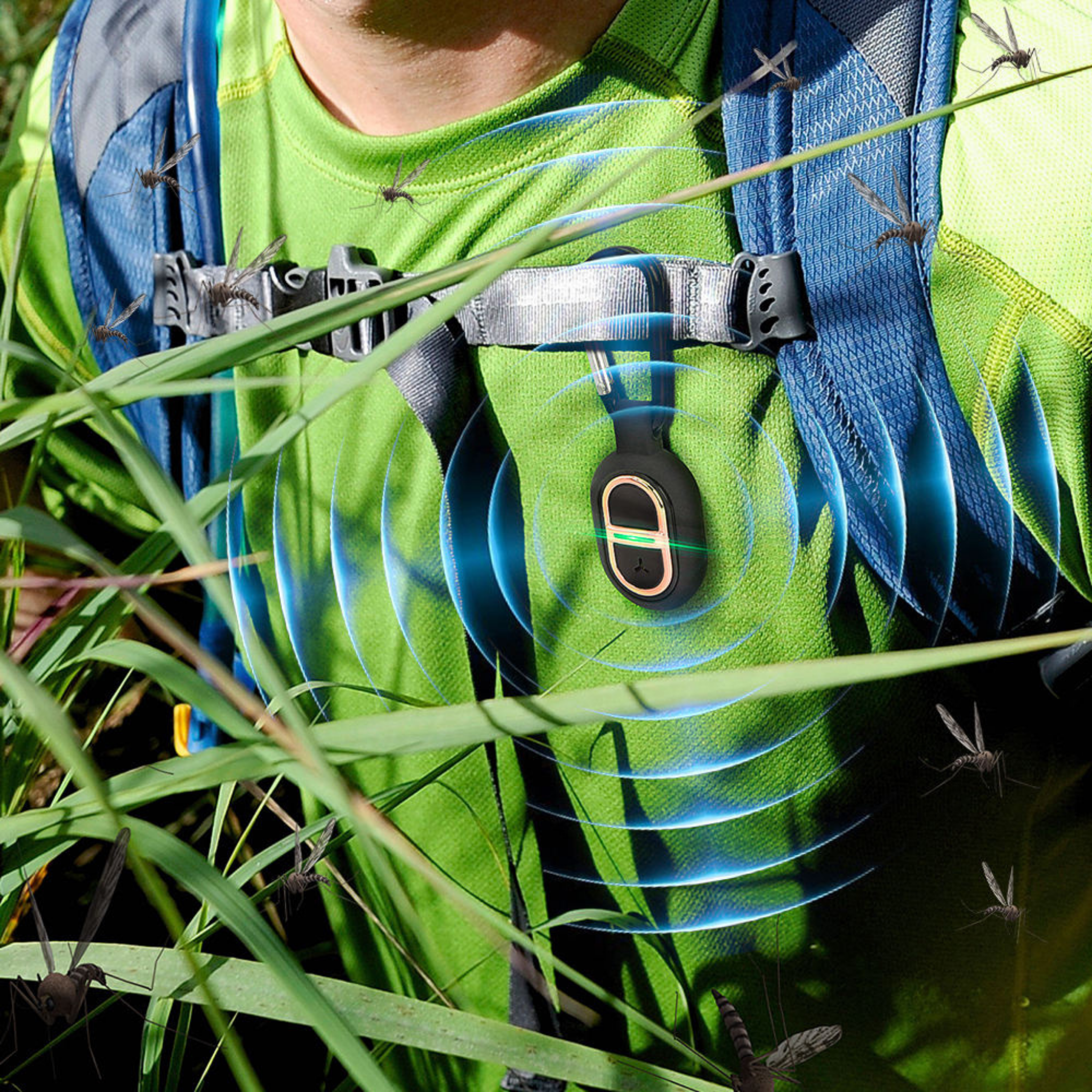 Mosquito Repellent Clip Pendant for Insect Protection