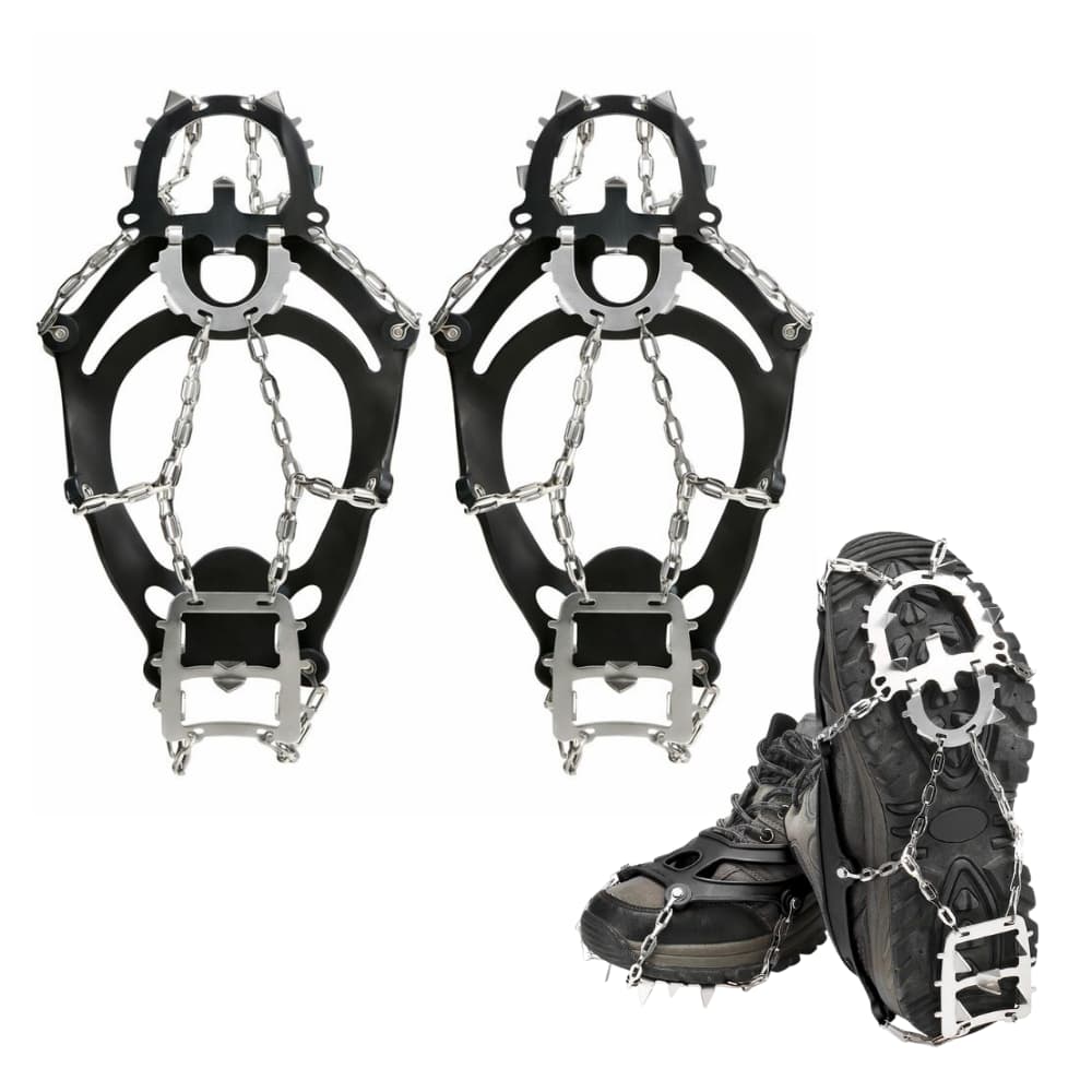Winter Traction Ice Cleats with Anti-Slip Design