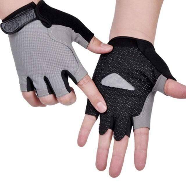 Cycling Gloves Without Fingers Featuring Improved Grip