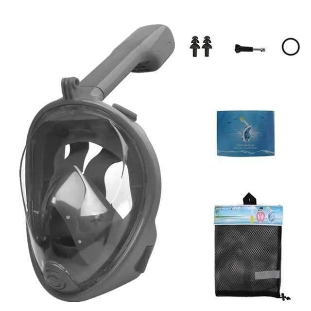 Underwater Exploration Full Face Diving Mask with Anti-Fog Feature