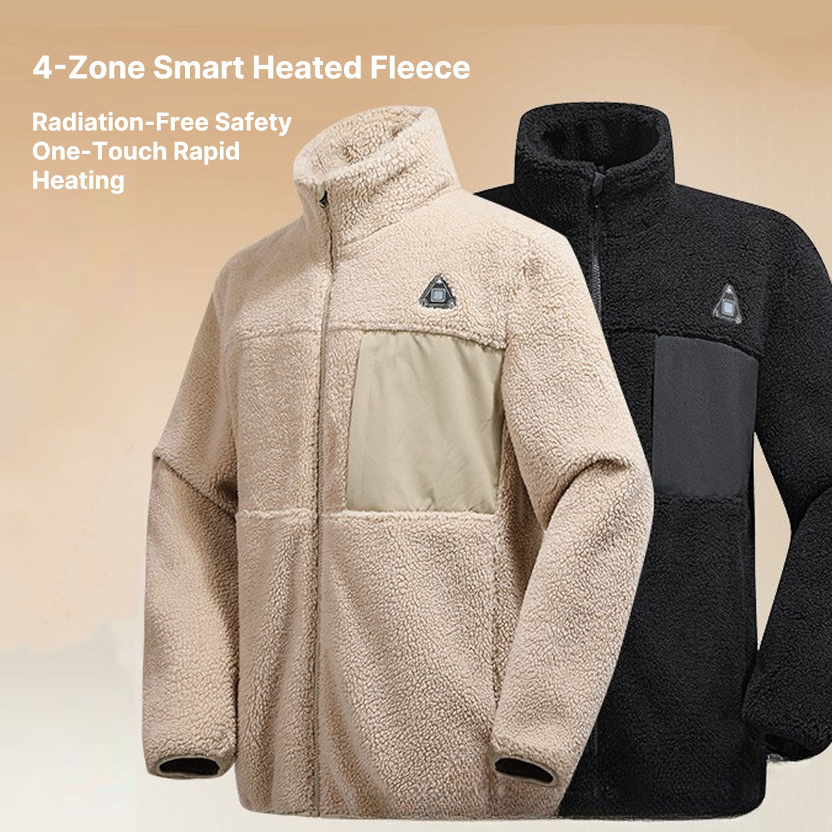 Outdoor Jacket with Heating Features