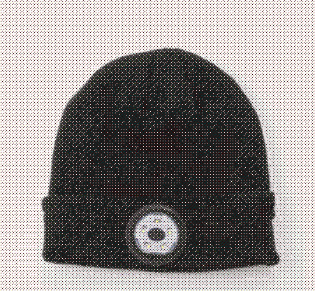 Wireless Beanie Hat with LED Lights and Bluetooth 5.0 Connectivity