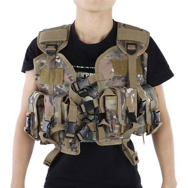 Tactical Vest for Outdoor Survival and Hunting Gear