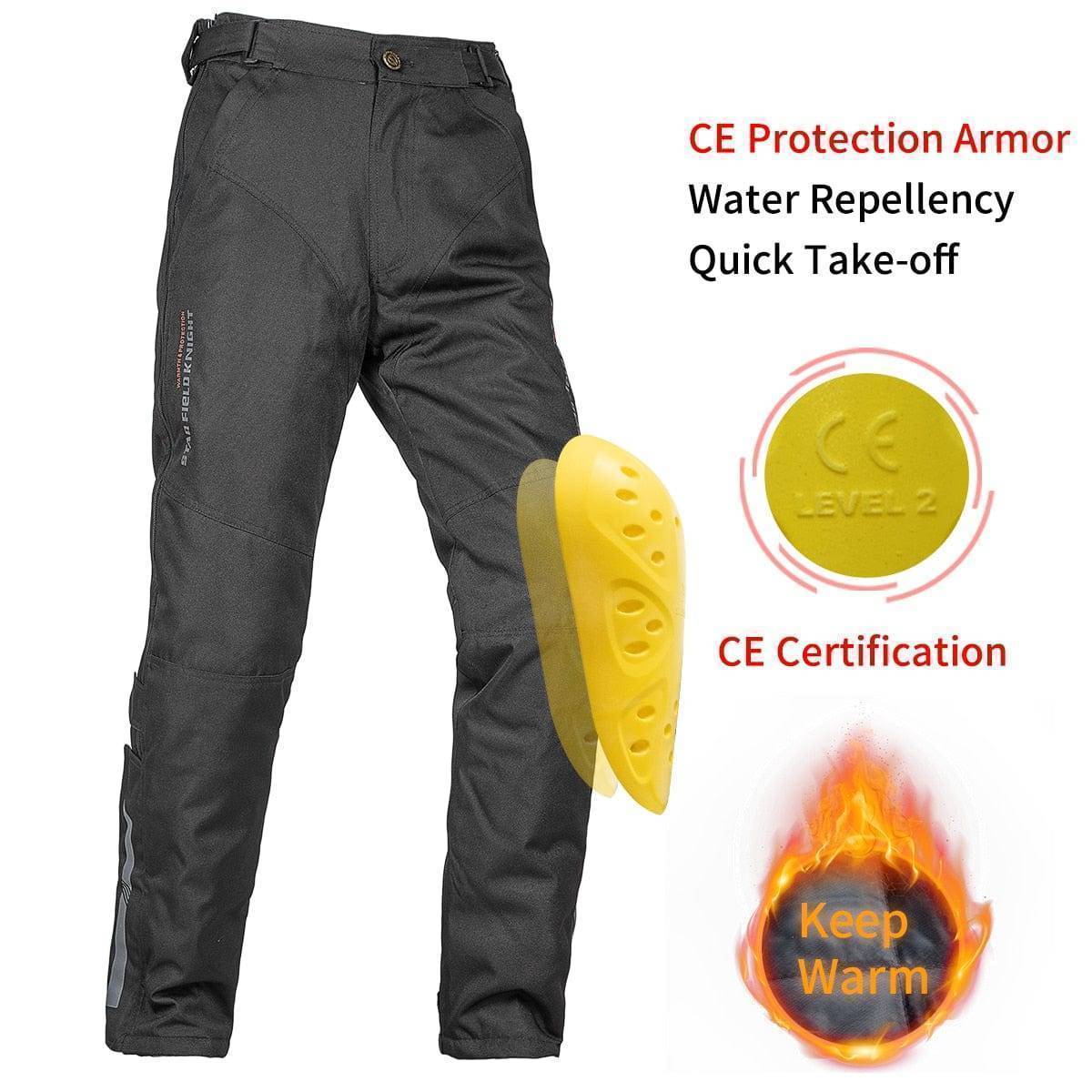Motorcycle Cargo Pants with Quick Release Feature
