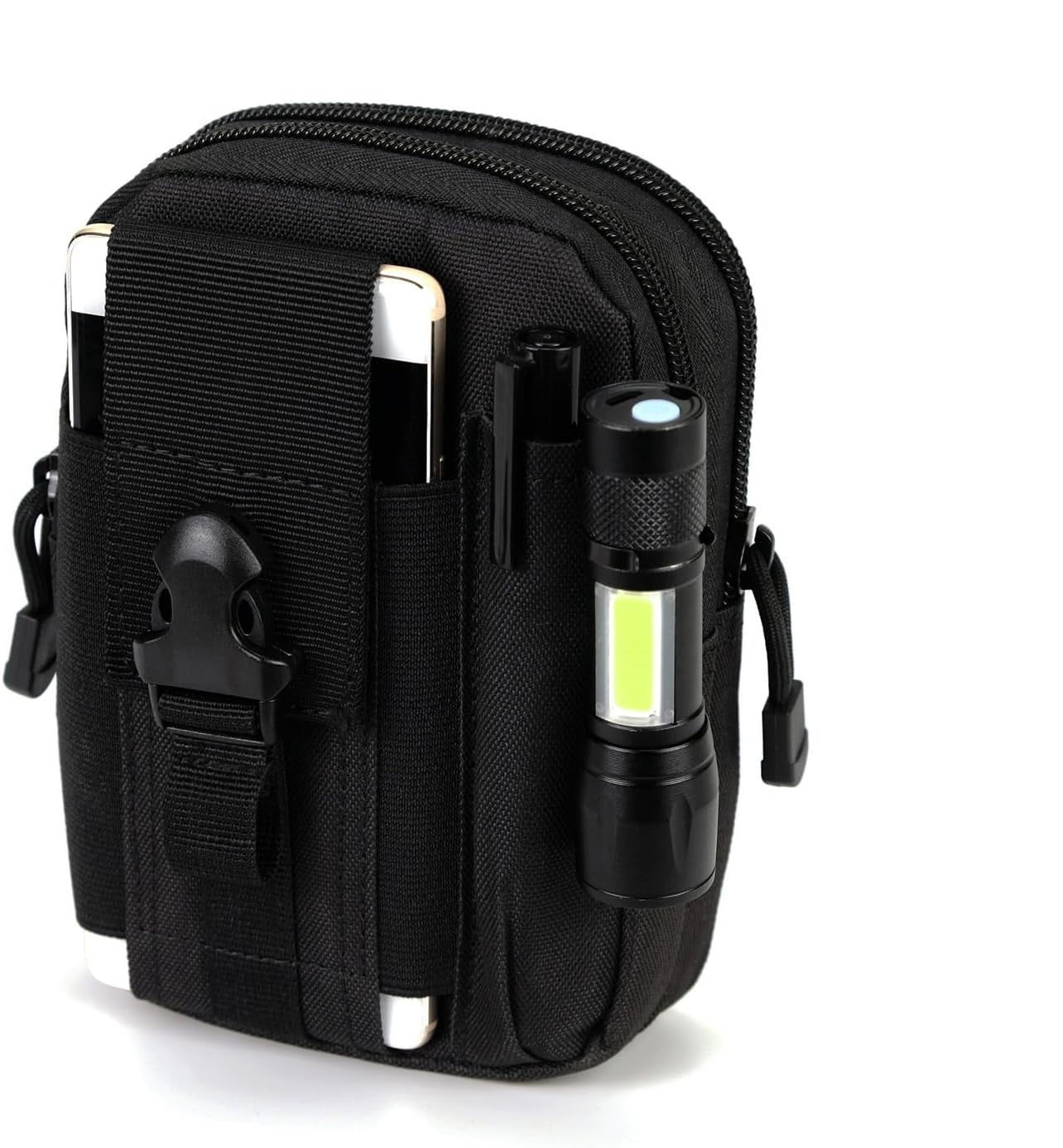 Military Utility Bag - EDC Belt Pouch with MOLLE System