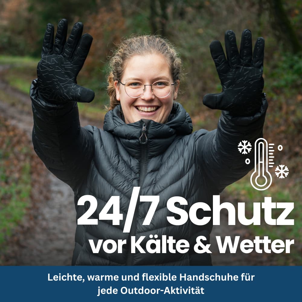 Winter Gloves with Insulation Technology for Warmth