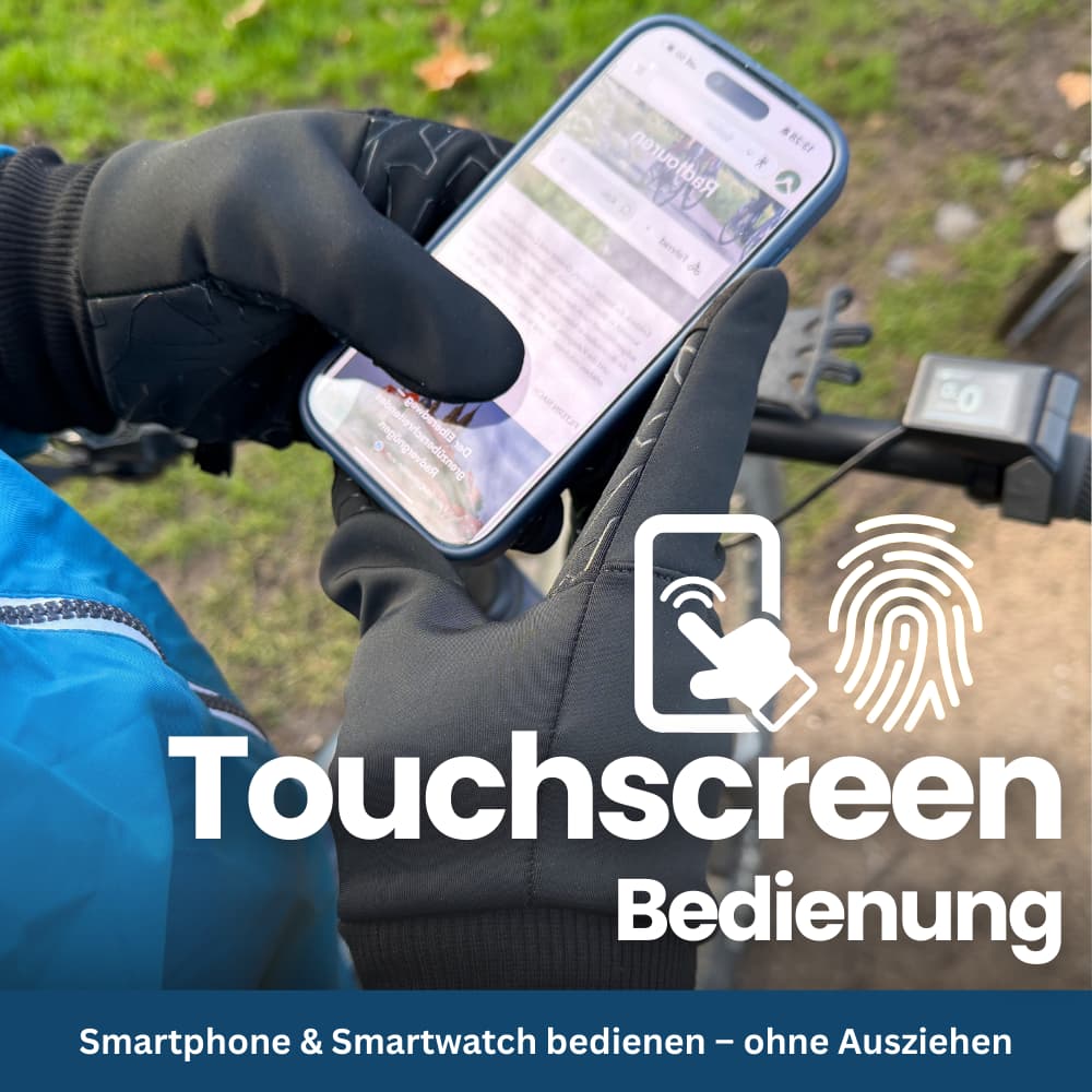 Winter Gloves with Insulation Technology for Warmth
