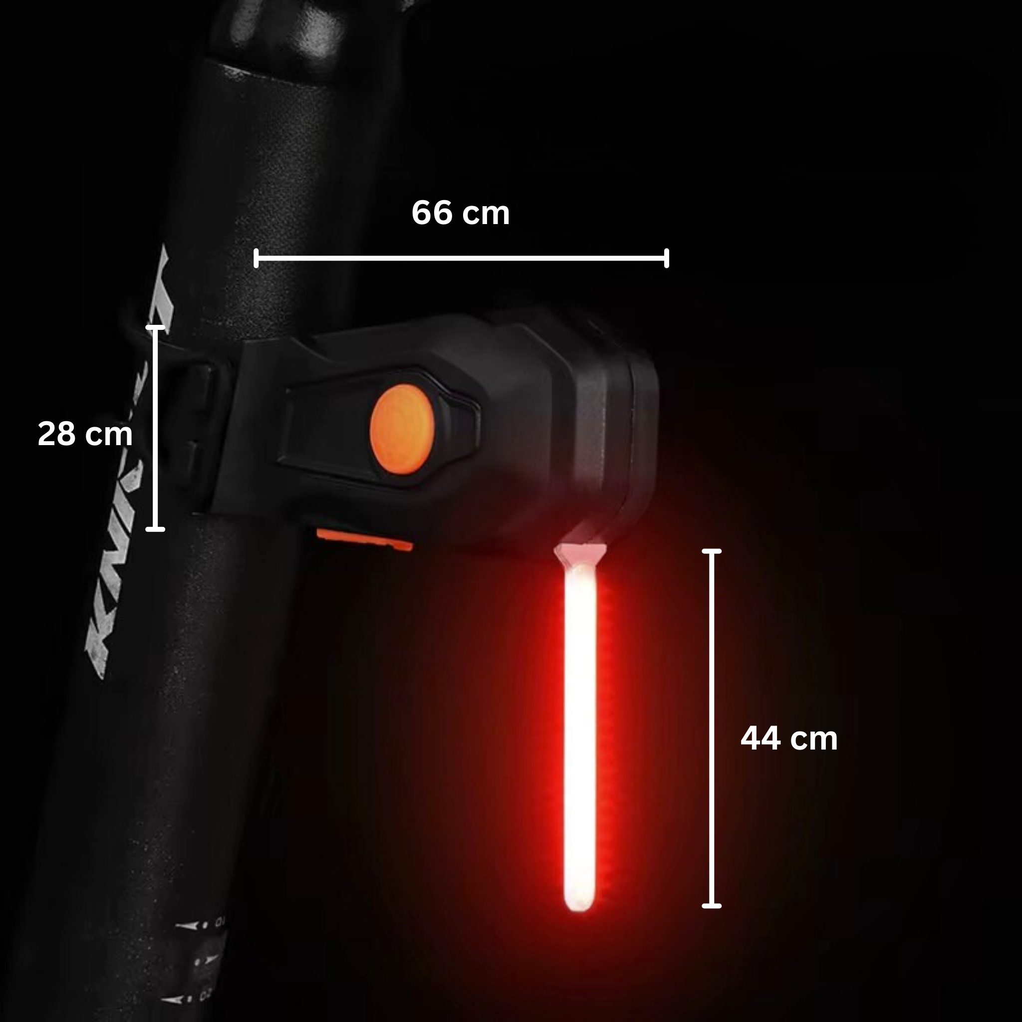 LED Bicycle Tail Light for Enhanced Visibility