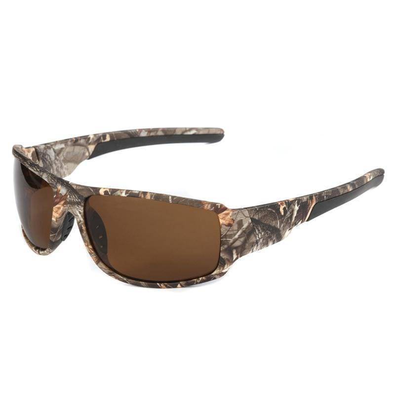 Polarized Sunglasses with Camouflage Frame and UV400 Protection