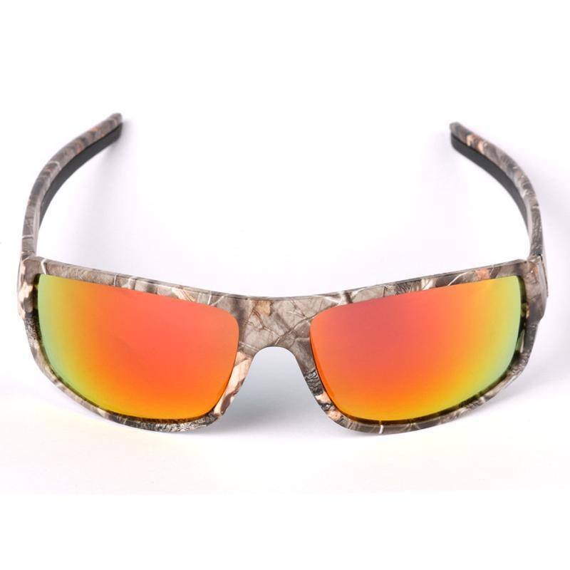 Polarized Sunglasses with Camouflage Frame and UV400 Protection