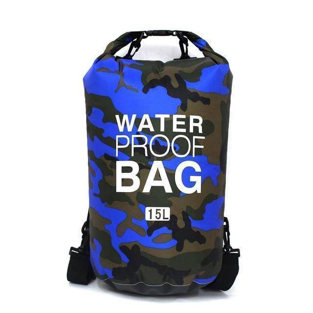 Waterproof Dry Bag Backpack in Camouflage PVC