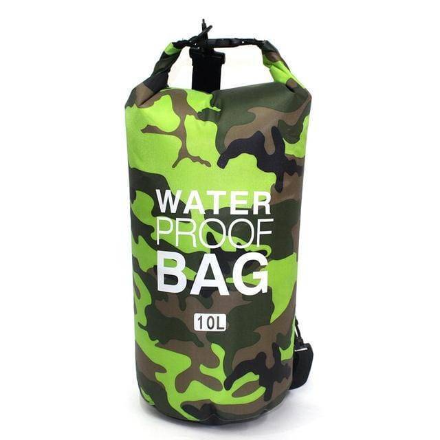 Waterproof Dry Bag Backpack in Camouflage PVC