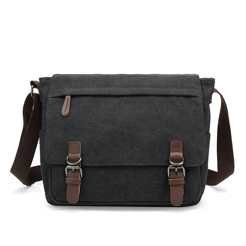 Stylish Canvas Shoulder Bag for Organized Travel