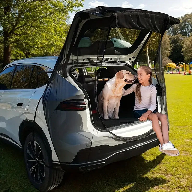Trunk Mosquito Net for Car Camping