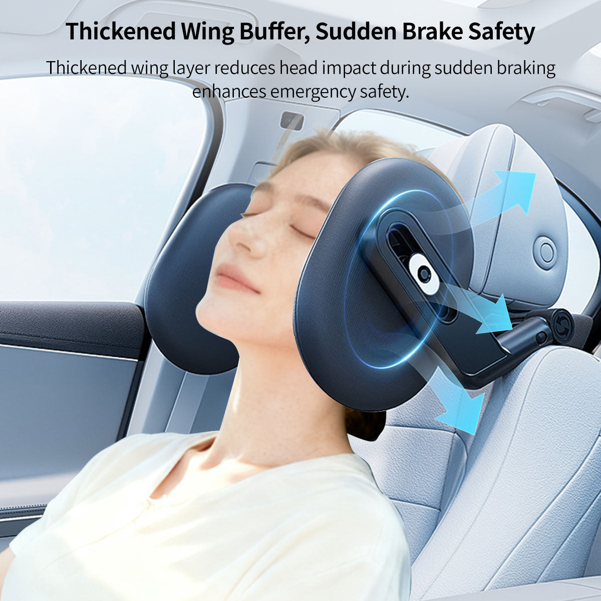 Neck Support Pillow for Car Headrests