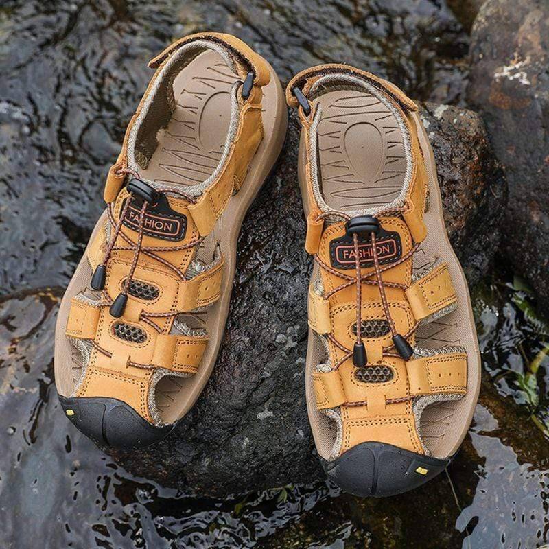 Unisex Hiking Sandals with Closed Toe Design for Outdoor Activities
