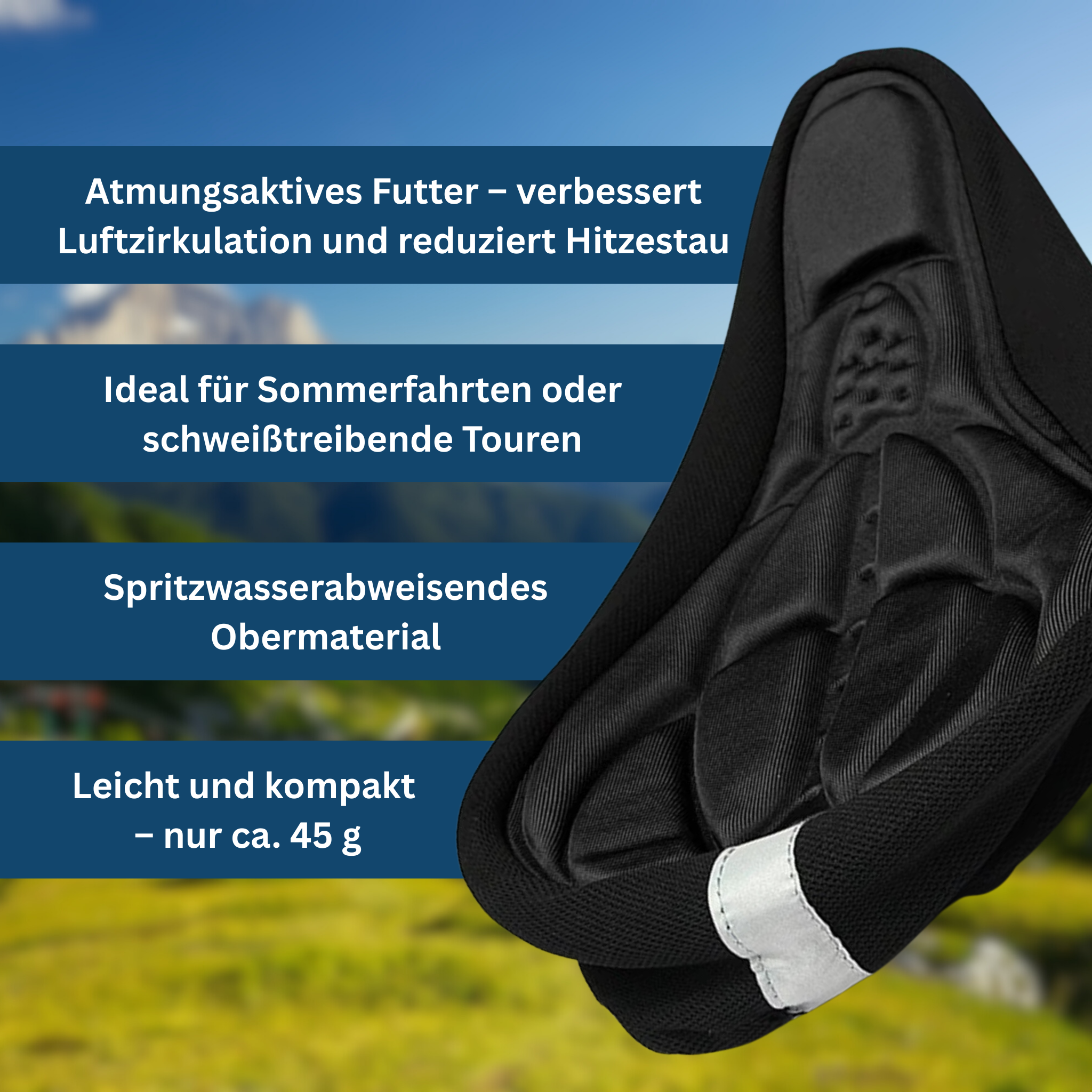 Soft Seat Cover for Bicycle Saddle