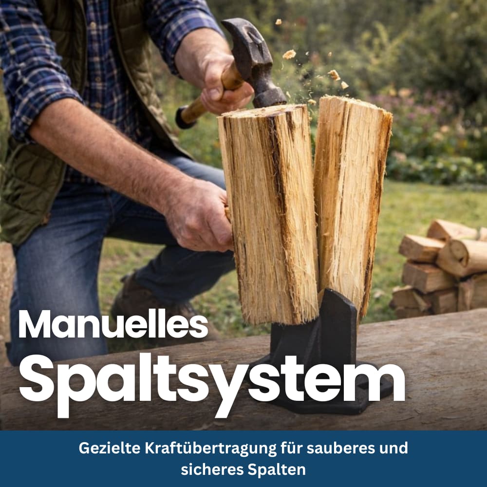 Portable Log Splitter for Kindling – Compact Design
