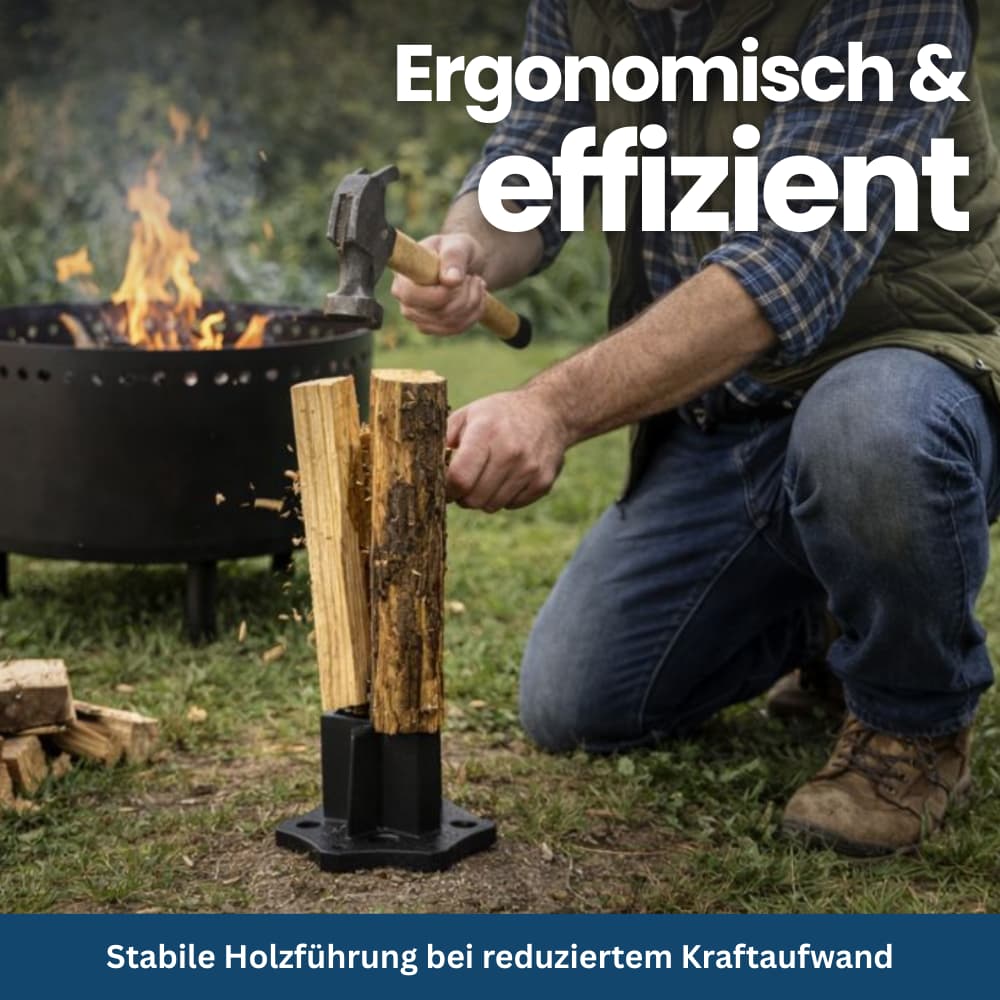 Portable Log Splitter for Kindling – Compact Design