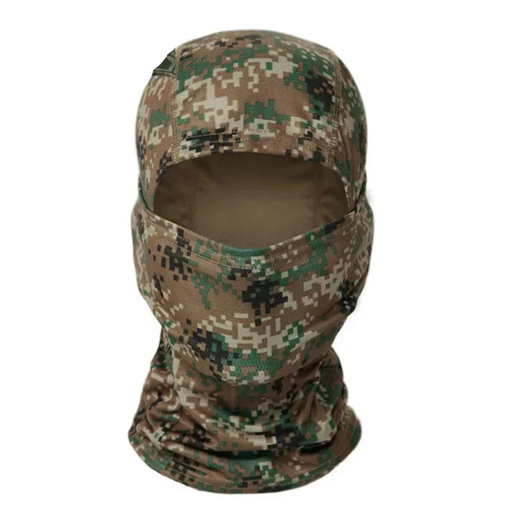Camouflage Face Mask - Tactical Balaclava for All Seasons