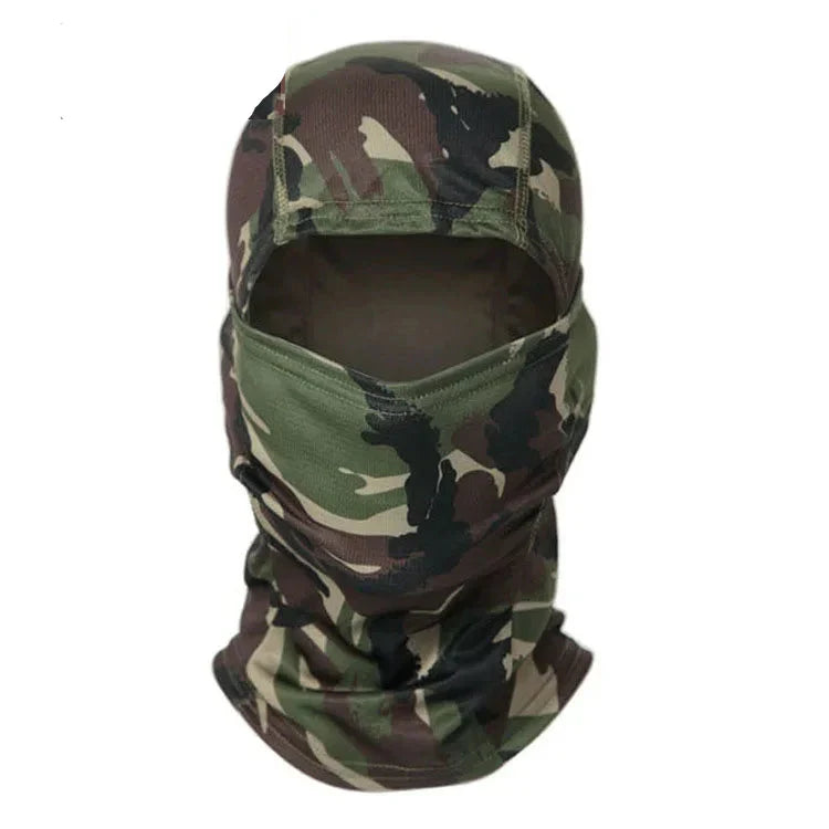 Camouflage Face Mask - Tactical Balaclava for All Seasons
