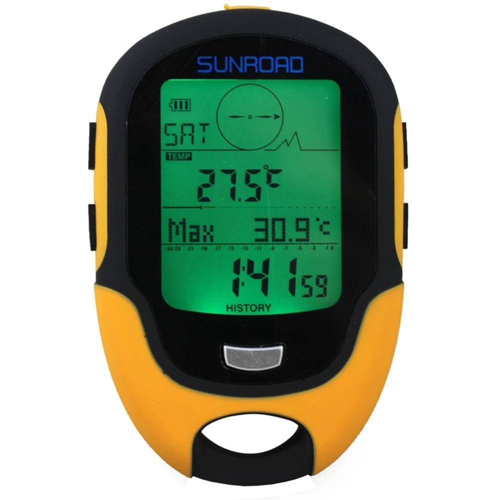 GPS Digital Altimeter with Barometer and Compass Features